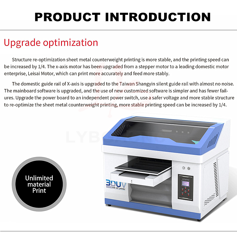 LY 3060 220V 110V Full Automat - огляд і ціна Uv Flatbed Printer