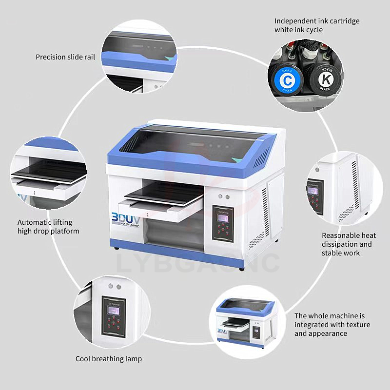 LY 3060 220V 110V Full Automat - огляд і ціна Uv Flatbed Printer