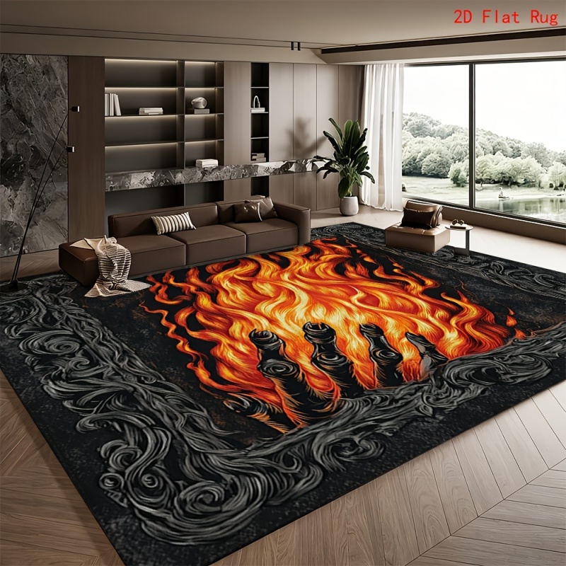 2D Black Cat Rock Crack Print  - огляд і ціна Commercial Printing Usa