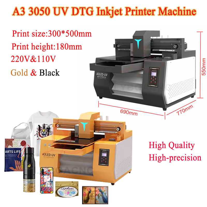 LYBGA UV DTG Inkjet Printer Ma - огляд і ціна Uv Flatbed Printer