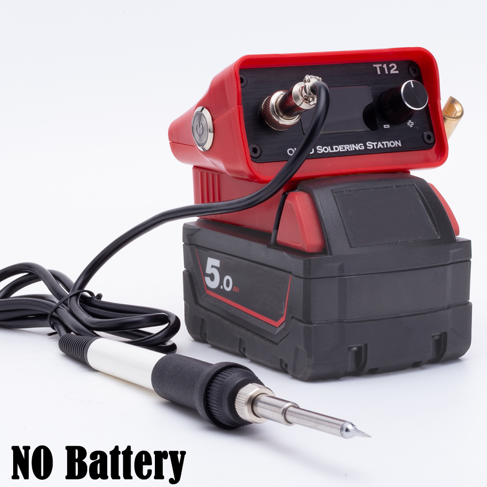 Cordless OLED T12 Soldering Ir - огляд і ціна Milwaukee Drill M12 Fuel